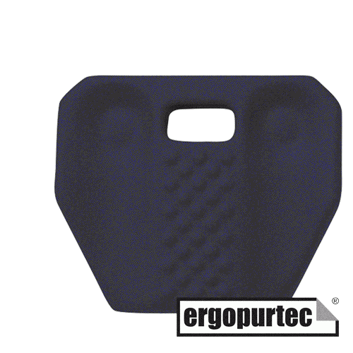 ERGOPURTEC The anatomically formed cushion for optimum pressure strain on the knee joint